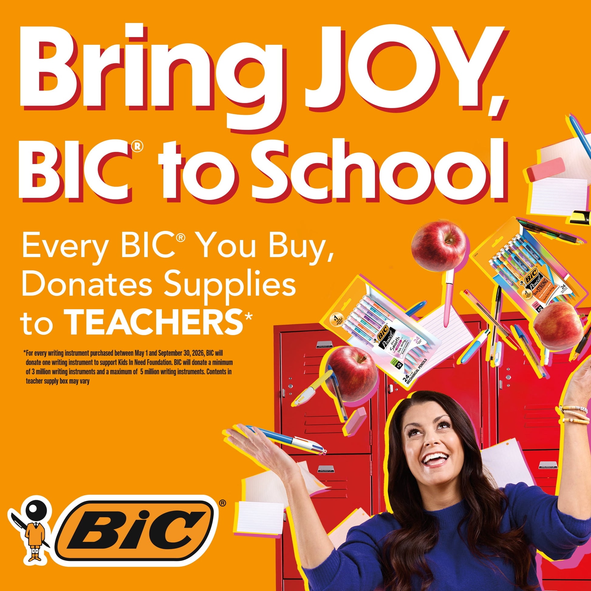 BIC Brite Liner Highlighter, Chisel Point, School Supplies, Assorted Colors, 5-Count
