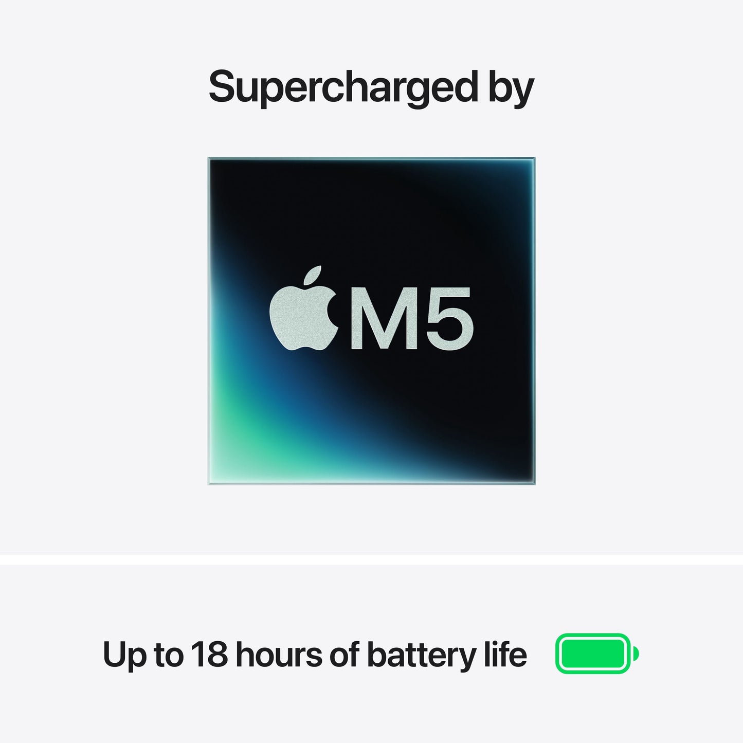 Apple 13" MacBook Air with M5 chip, 10 core CPU / 8 core GPU, 16GB Memory, 512GB SSD - Midnight