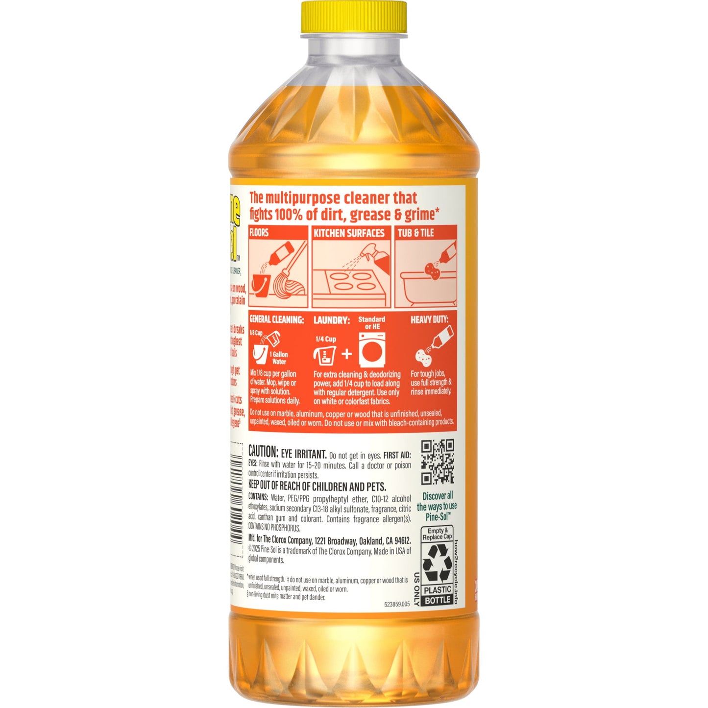 Pine-Sol Multi-Surface Cleaner, Tropical Breeze, 48 Fluid Ounces