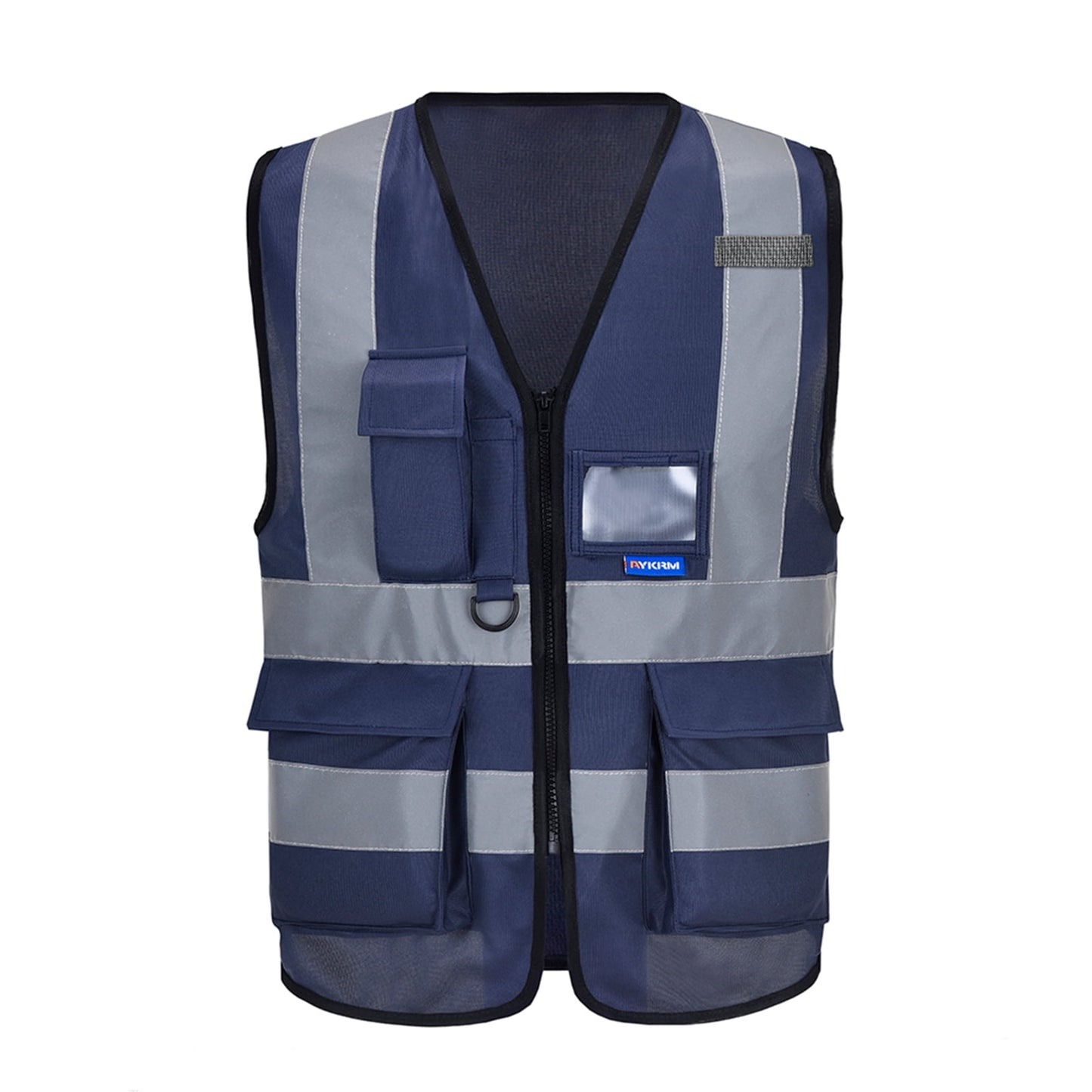YongKang Lemmy AYKRM Breathable Safety Vests, Polyester Blue