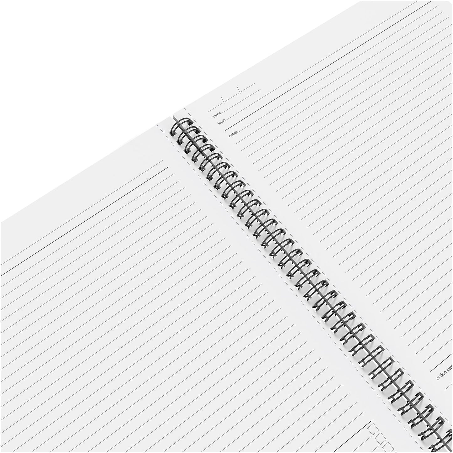 MyOfficeInnovations Large Soft Cover Meeting Notebook Blk TR54985 24377312