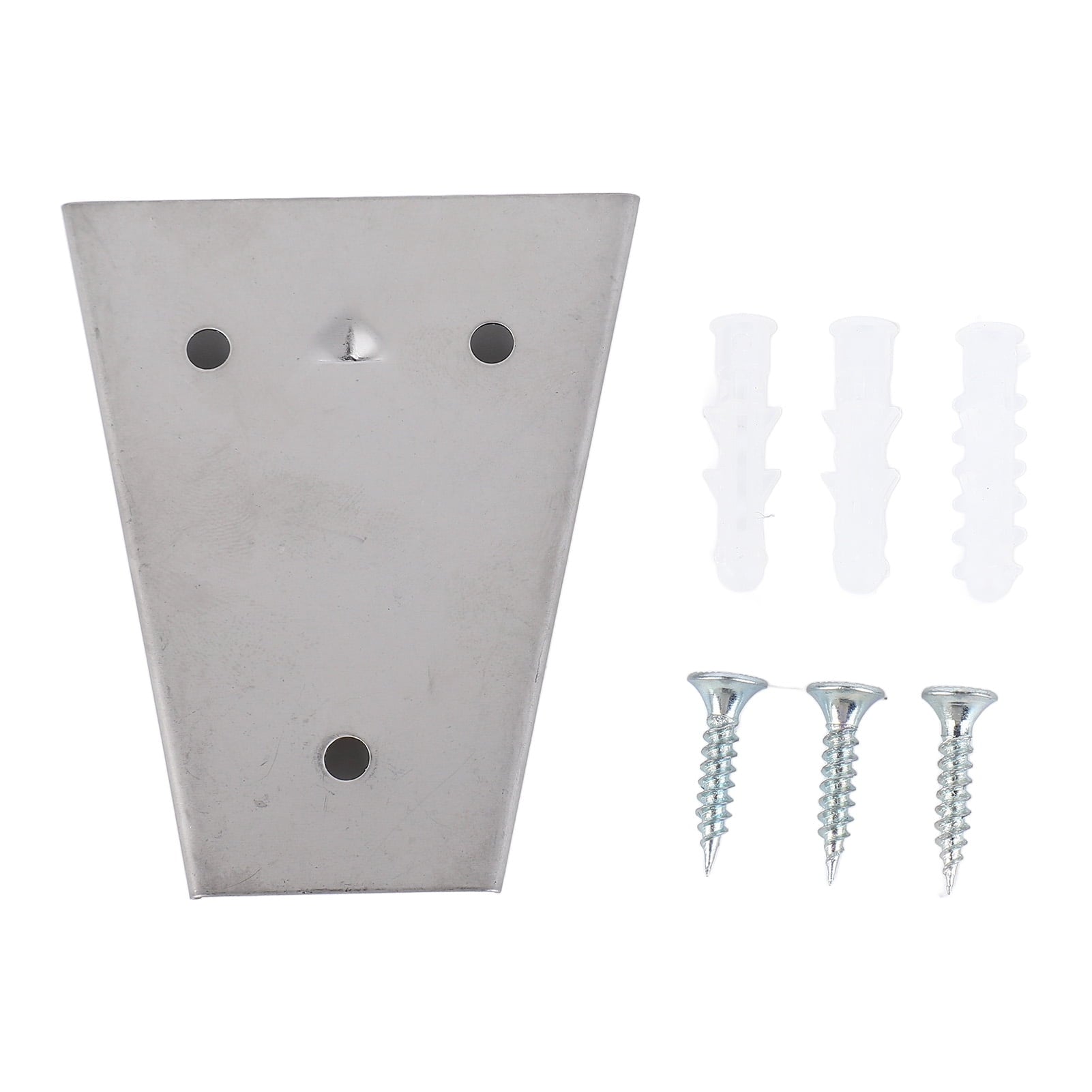 UsilkU Stainless Steel Wall Mounted Manual Soap Dispenser for Commercial & Hotel Restrooms, 16.9 oz / 500 ml