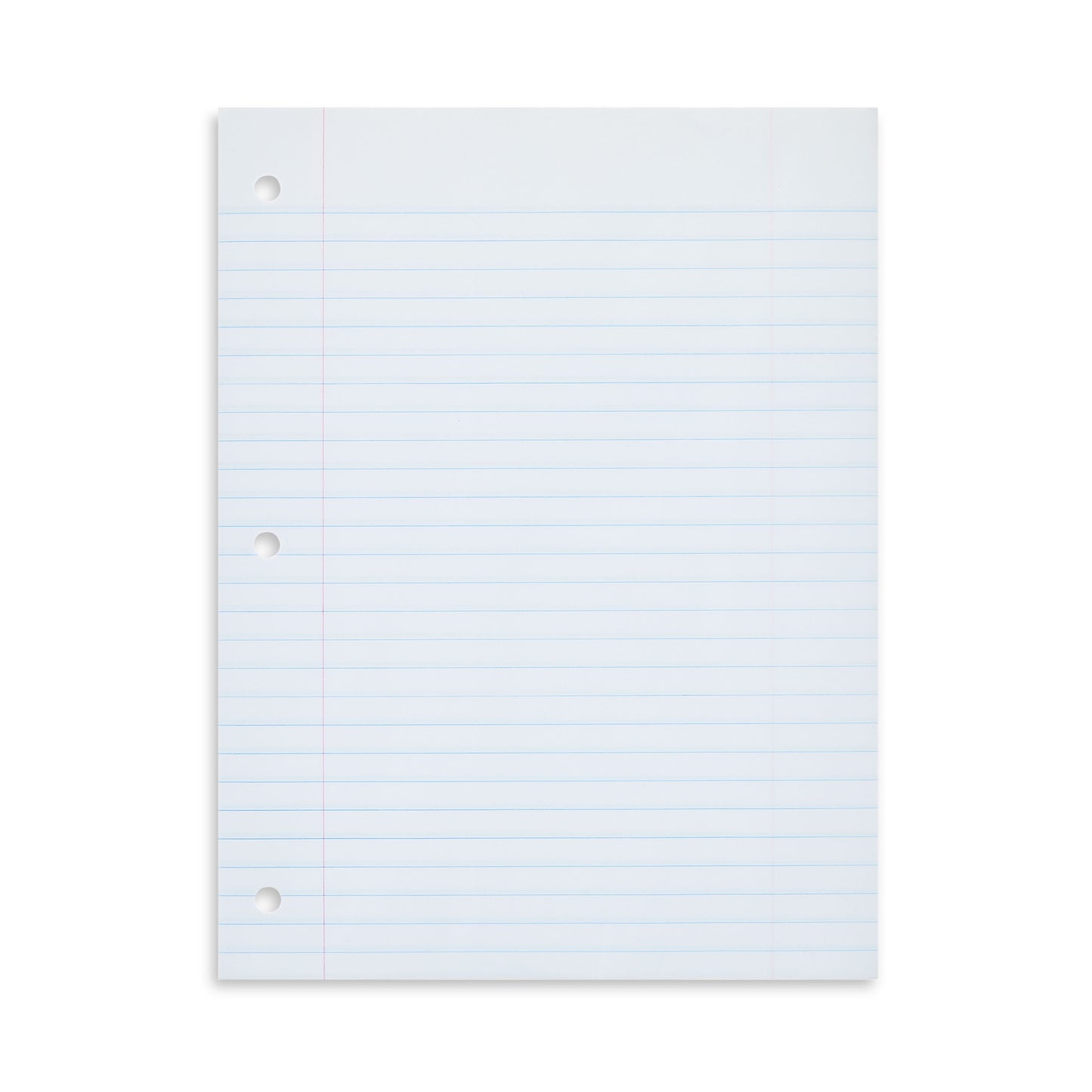 Pen+Gear Wide Ruled 8" x 10.5" Filler Paper, 500 Sheets