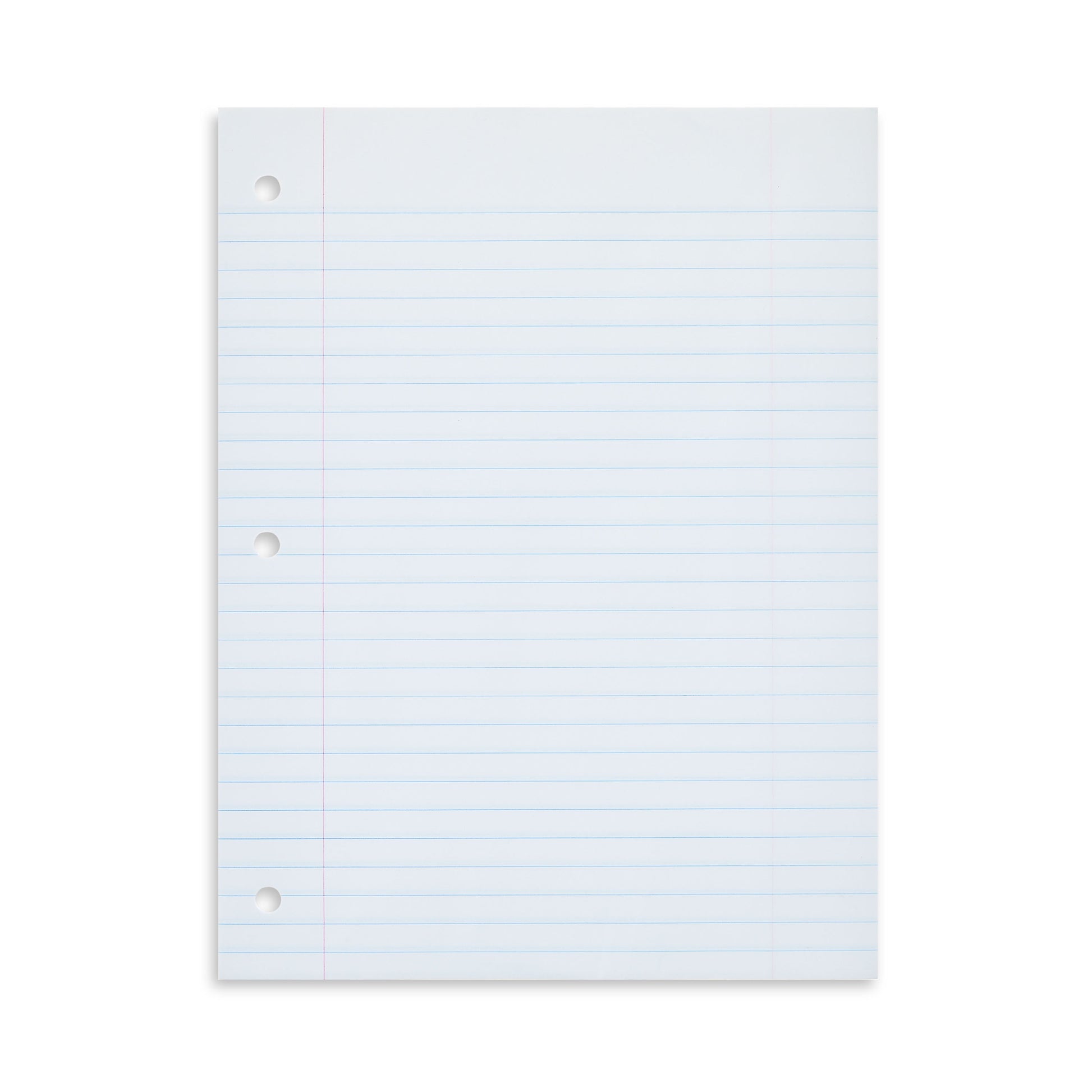 Pen+Gear Wide Ruled 8" x 10.5" Filler Paper, 500 Sheets