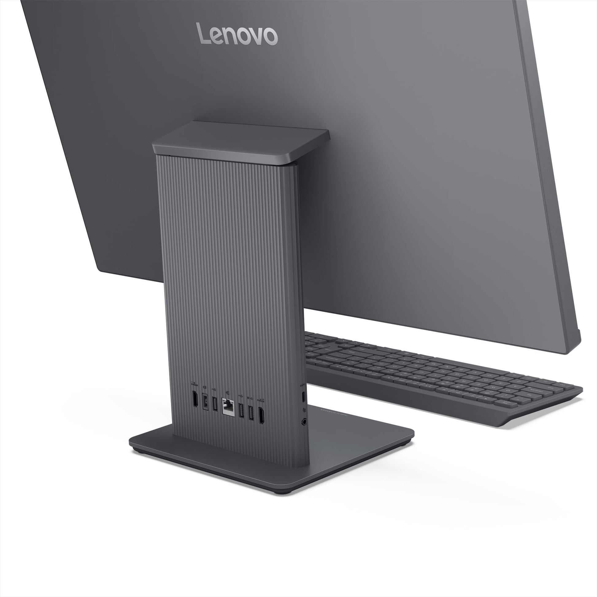 Lenovo IdeaCentre 27" FHD Non-Touch All-In-One Windows Desktop Core i5-13420H, 16GB, 512GB, Luna Grey F0HM00HCUS
