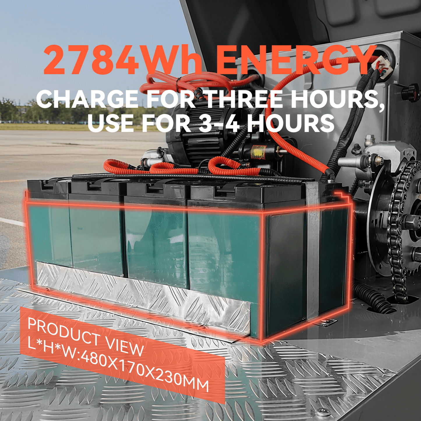 POHIR 50.4" Ride-On Industrial Floor Sweeper, 92,600 Sq Ft/H, 26.5 gal Hopper, 800W Brushless Motor, Commercial Cleaning Machine for Warehouse Factory Parking Lot