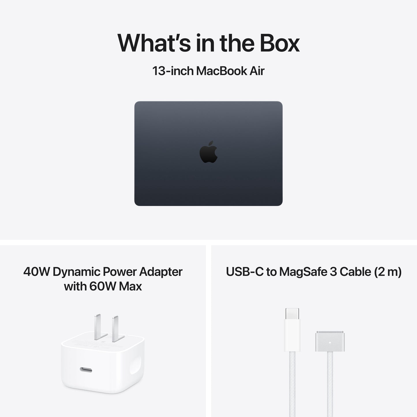 Apple 13" MacBook Air with M5 chip, 10 core CPU / 8 core GPU, 16GB Memory, 512GB SSD - Midnight