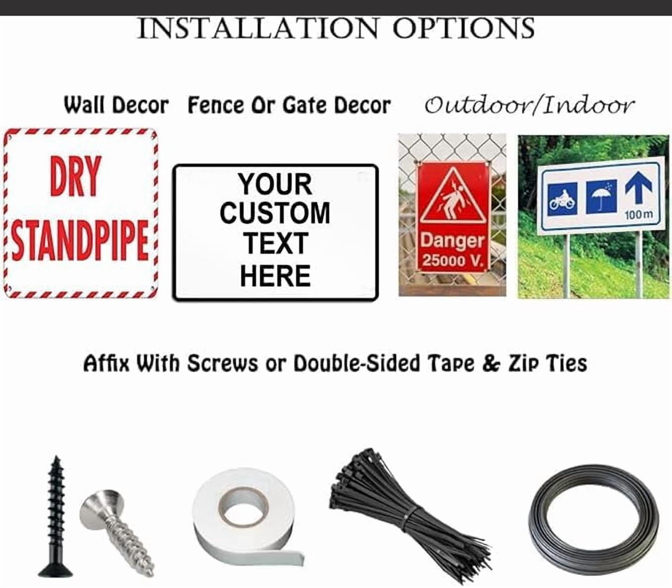 Safety Shower and Eyewash Station Safety Sign, First Aid Plaque for Work Areas, Emergency Equipment Location Sign, 8x12 Inch