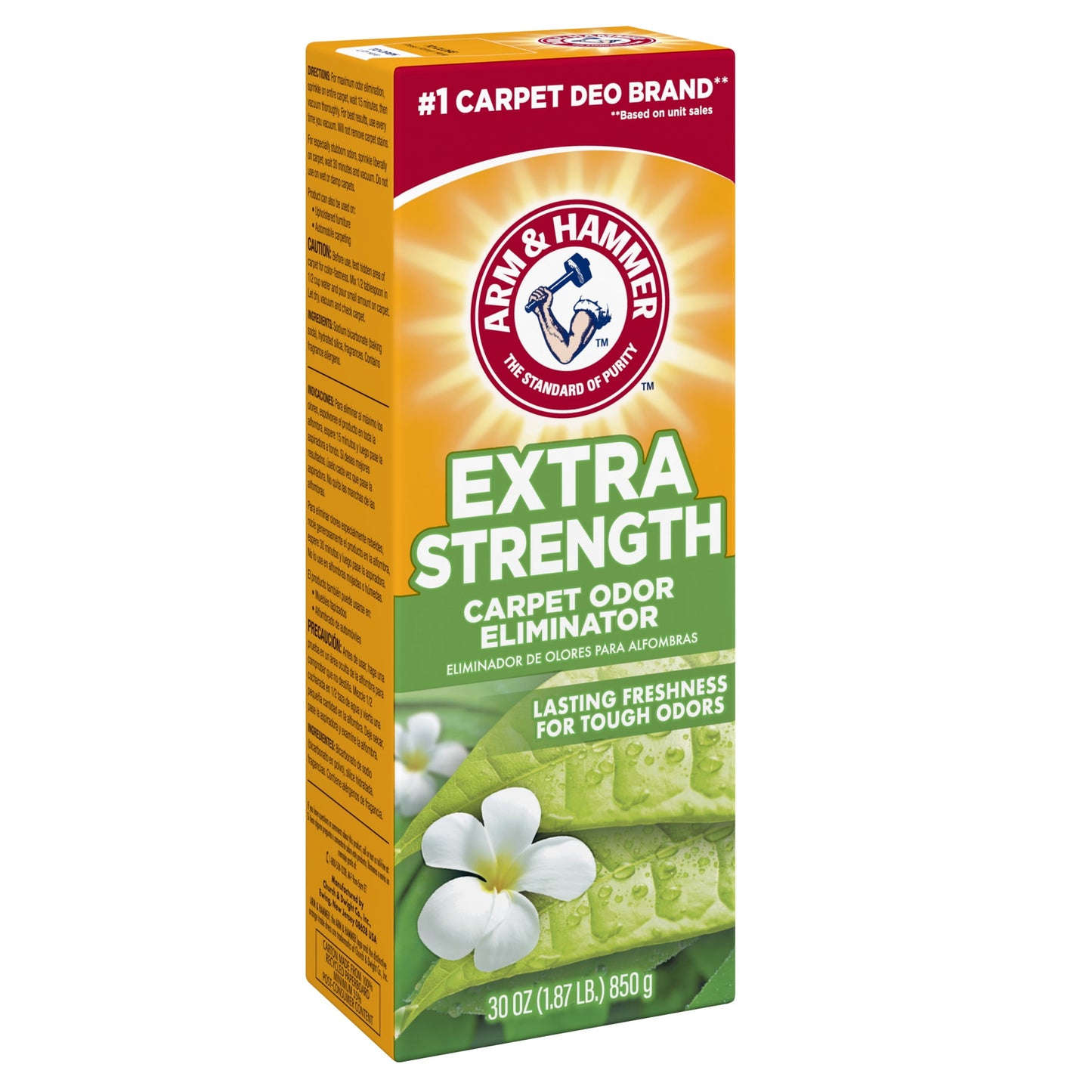 (3 pack) ARM & HAMMER Extra Strength Carpet Odor Eliminator Powder, Fresh Scent, 30 oz