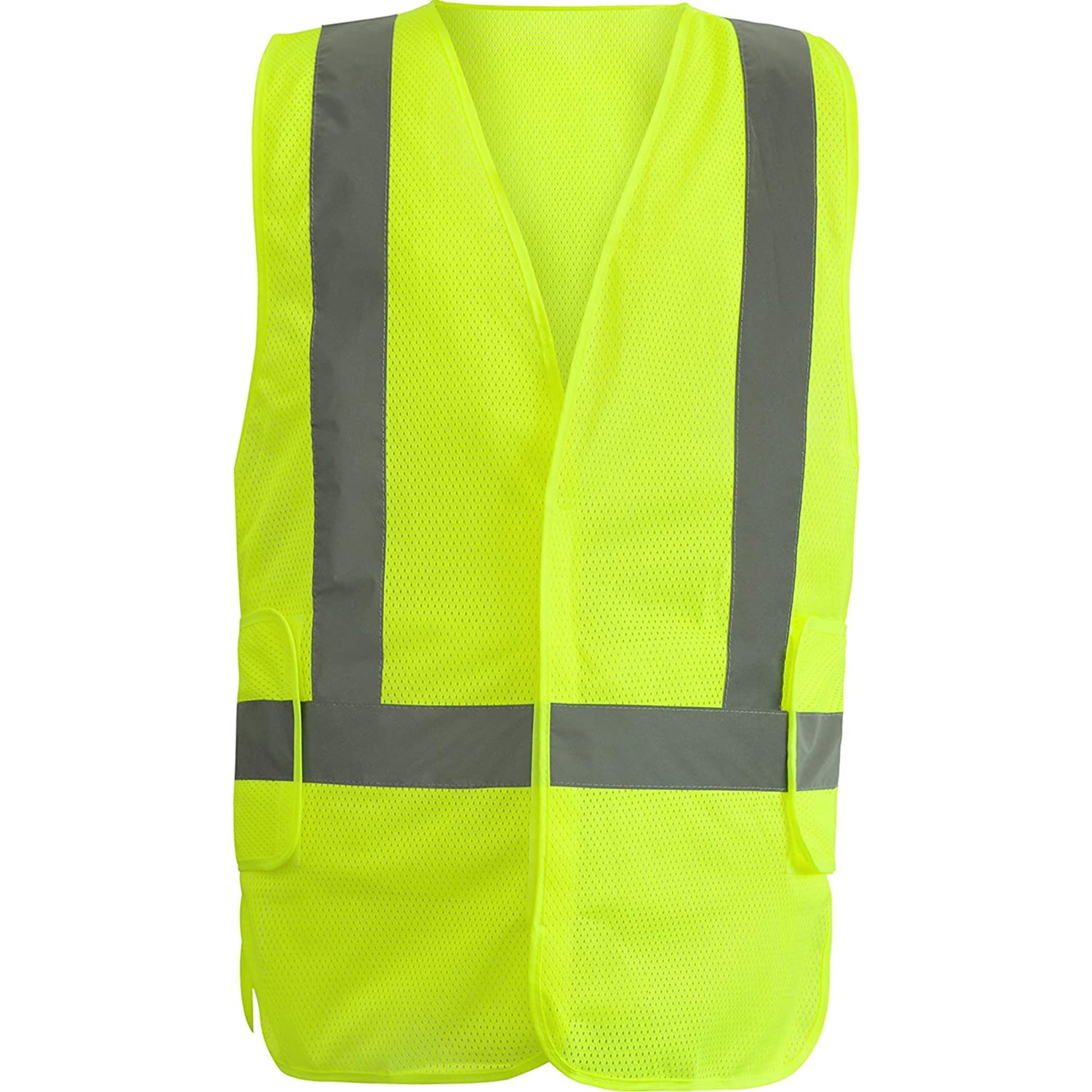 NYOrtho High Visibility Vest Reflective Lightweight Breathable Safety Vest for Men & Women, 32-44” 48 Pcs
