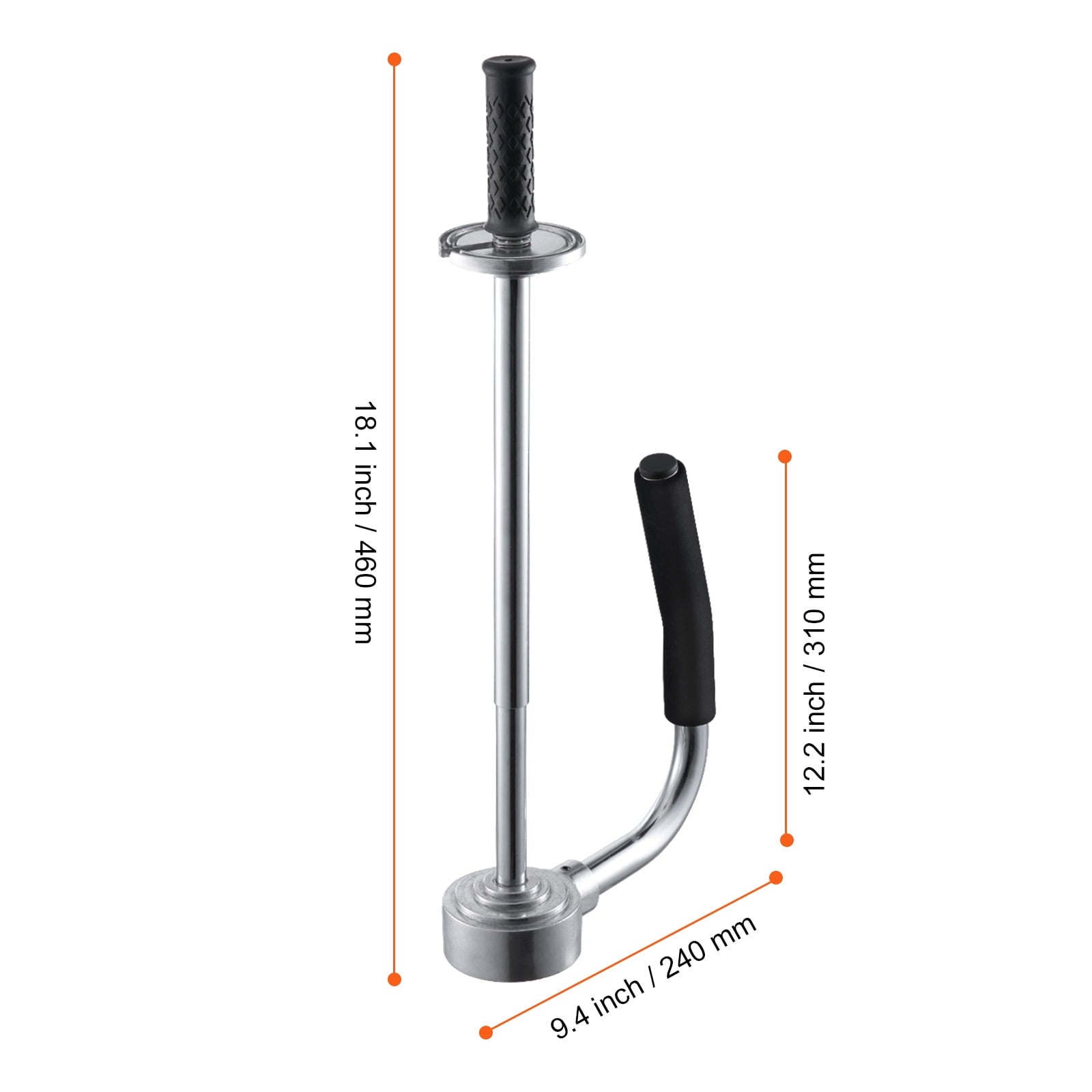 KFFKFF Manual Shrink Stretch Film Wrap Dispenser for 12"-20" Film