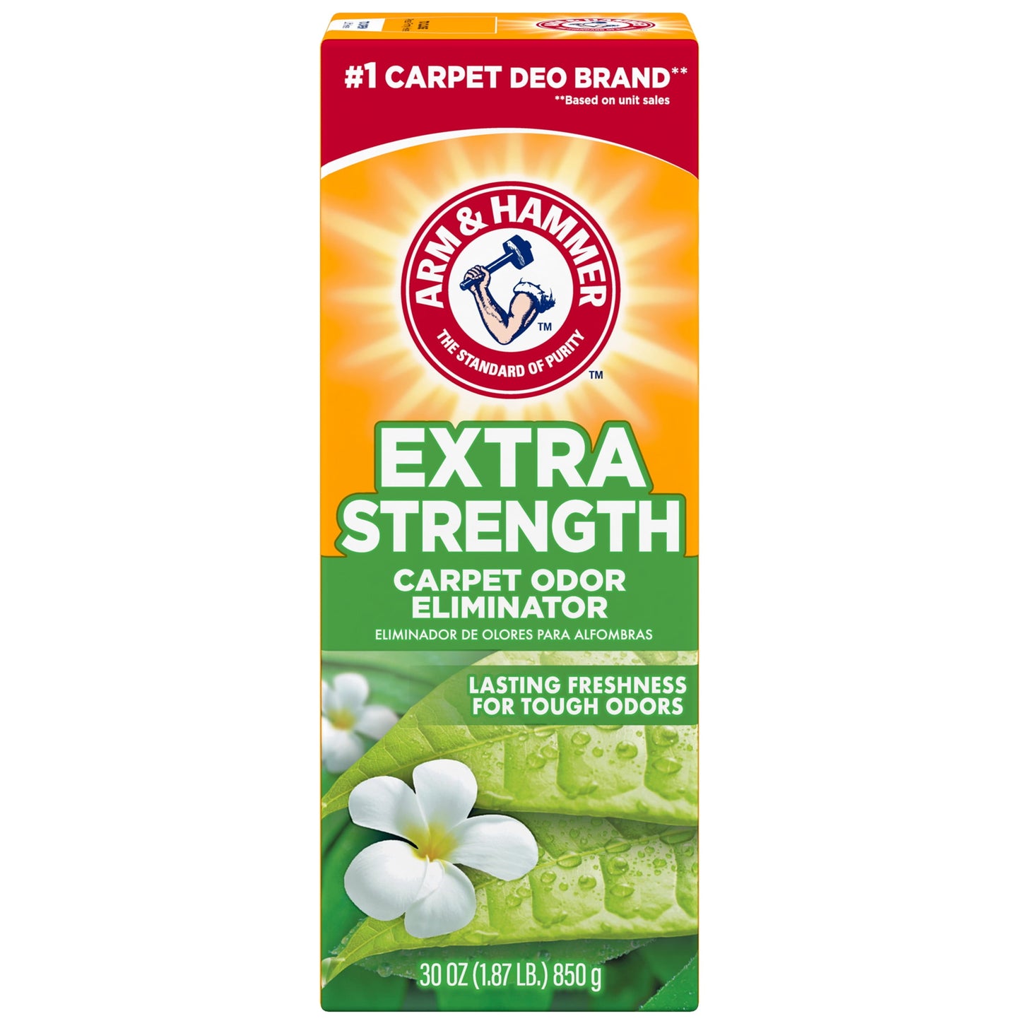 (3 pack) ARM & HAMMER Extra Strength Carpet Odor Eliminator Powder, Fresh Scent, 30 oz