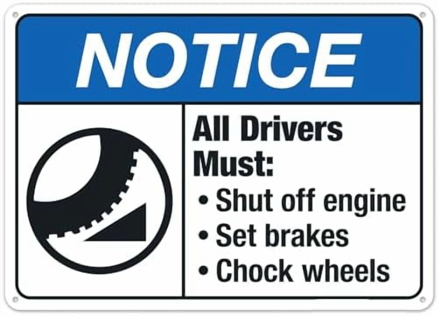 Forklift Area Look Both Ways Follow Pedestrian Walkways Sign, ANSI Caution Sign Facility Signs, Traffic Signs Metal Sign NO.28594 Metal Tin Sign 8x12 Inch