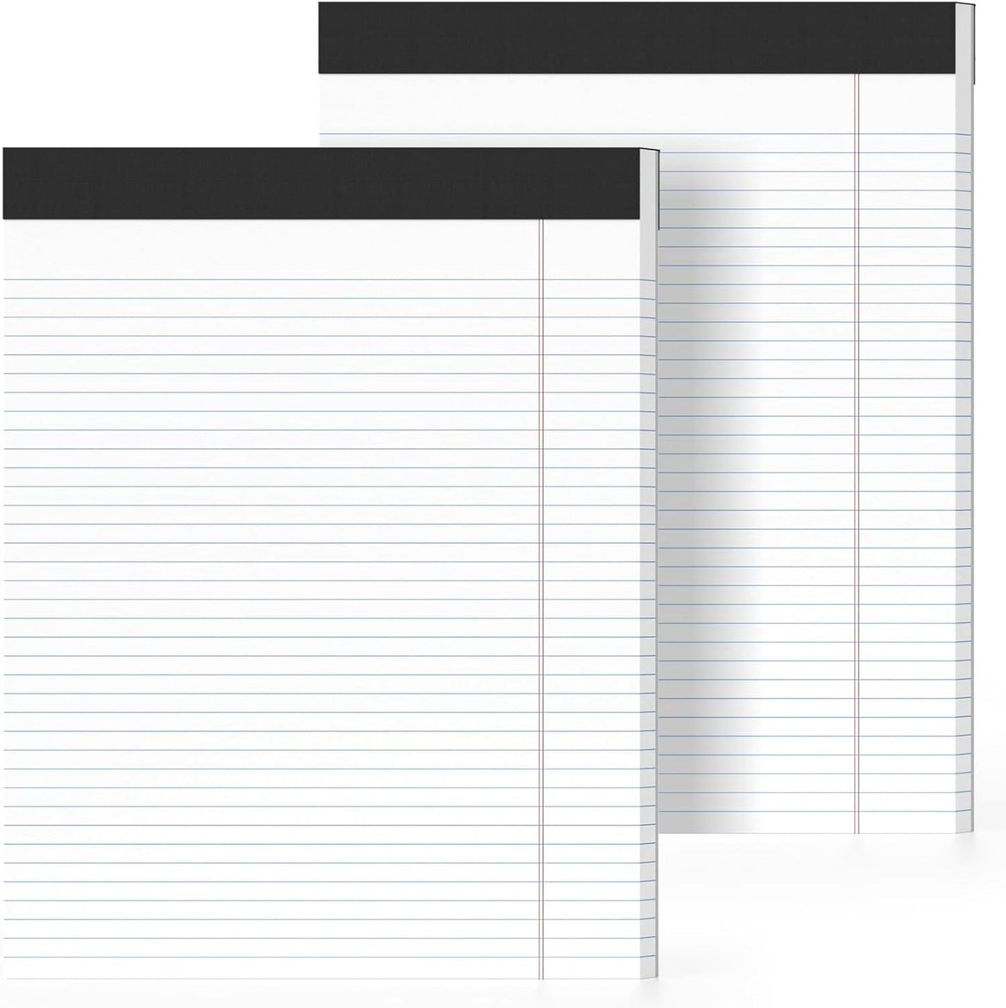Maxxmarket Legal Writing Pads, 8.5 x 11 College Ruled Notepads, 30 Sheets per Pad, 2 pack