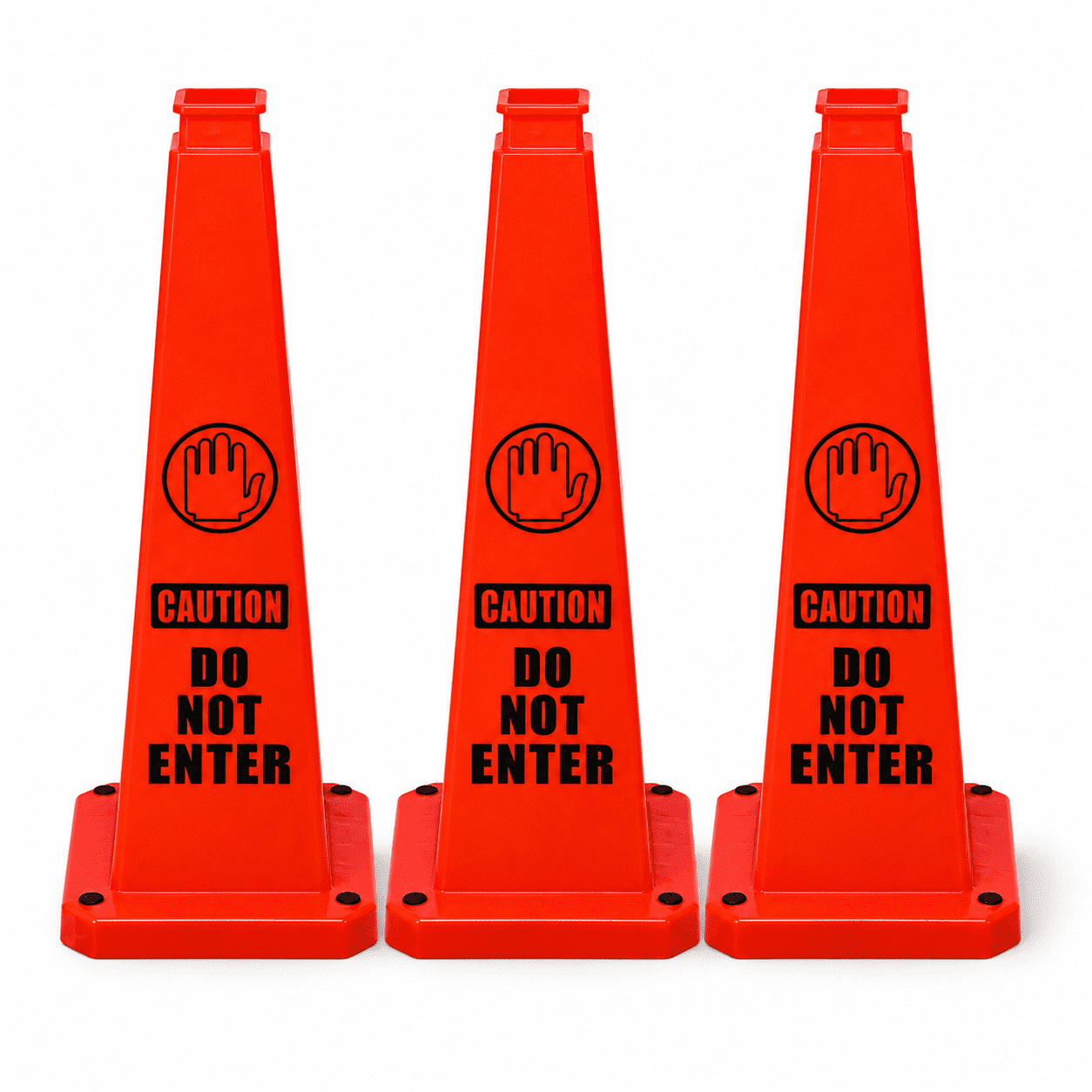 Caution Wet Floor Cones 6 Pack – 28inch Bright Yellow Traffic Safety Cones, Floor Cone Yellow Caution Cones,Stackable Bright Yellow Caution Wet Floor Safety Cones for Warehouse, Retail, Jobsite