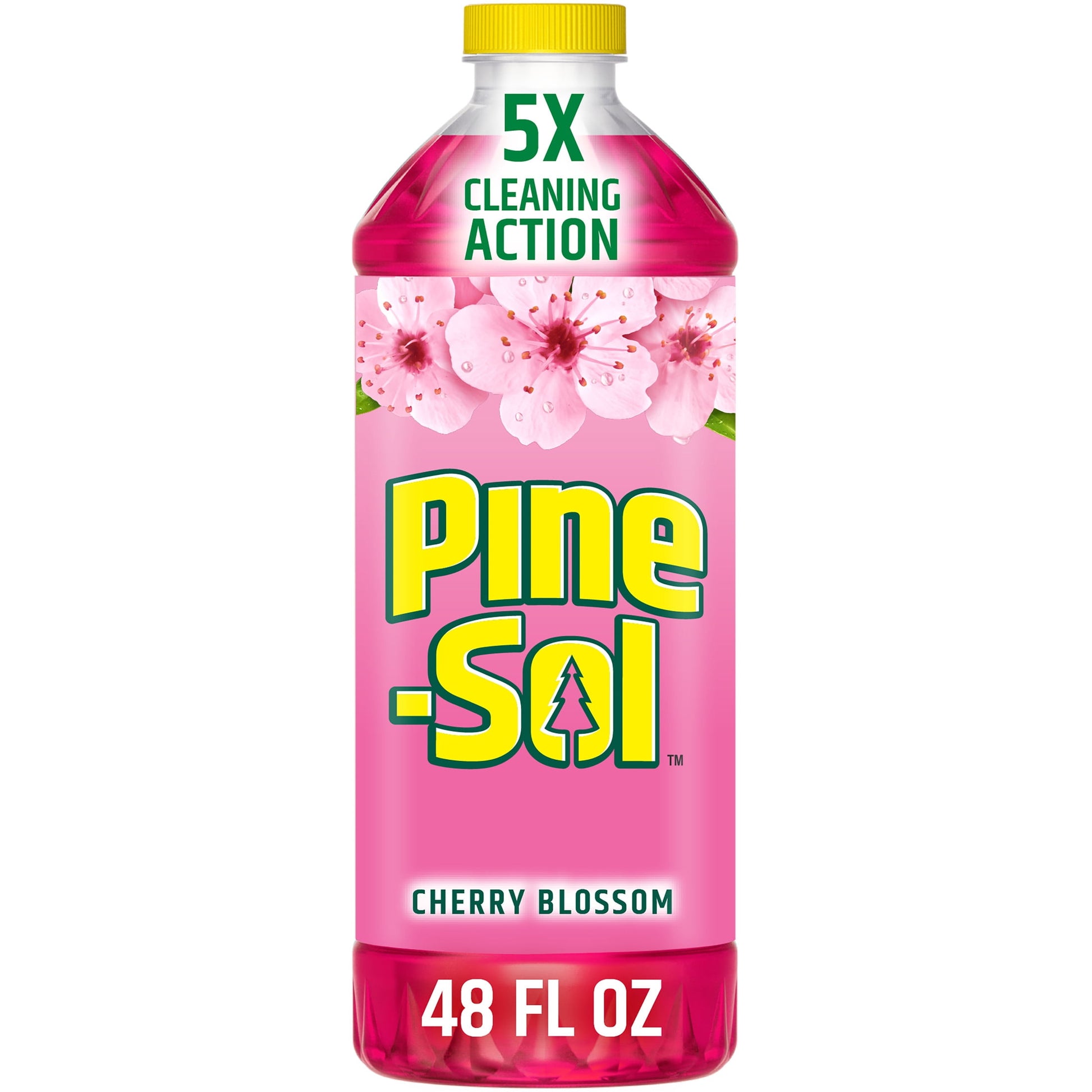 Pine-Sol Multi-Surface Cleaner, Cherry Blossom, 48 Fluid Ounces