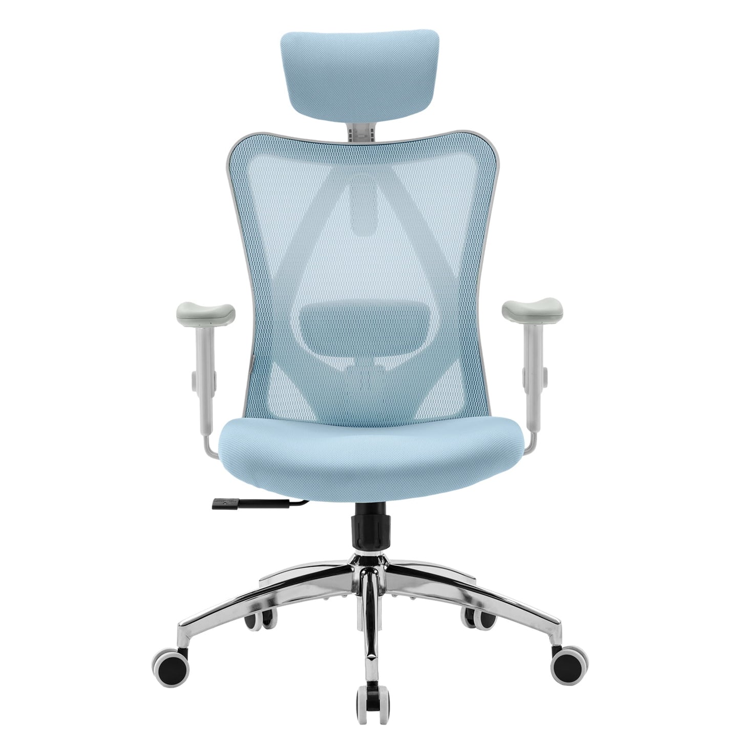 Sihoo M18 Mesh Ergonomic Office Chair with Adjustable Lumbar Support, High Back, Black
