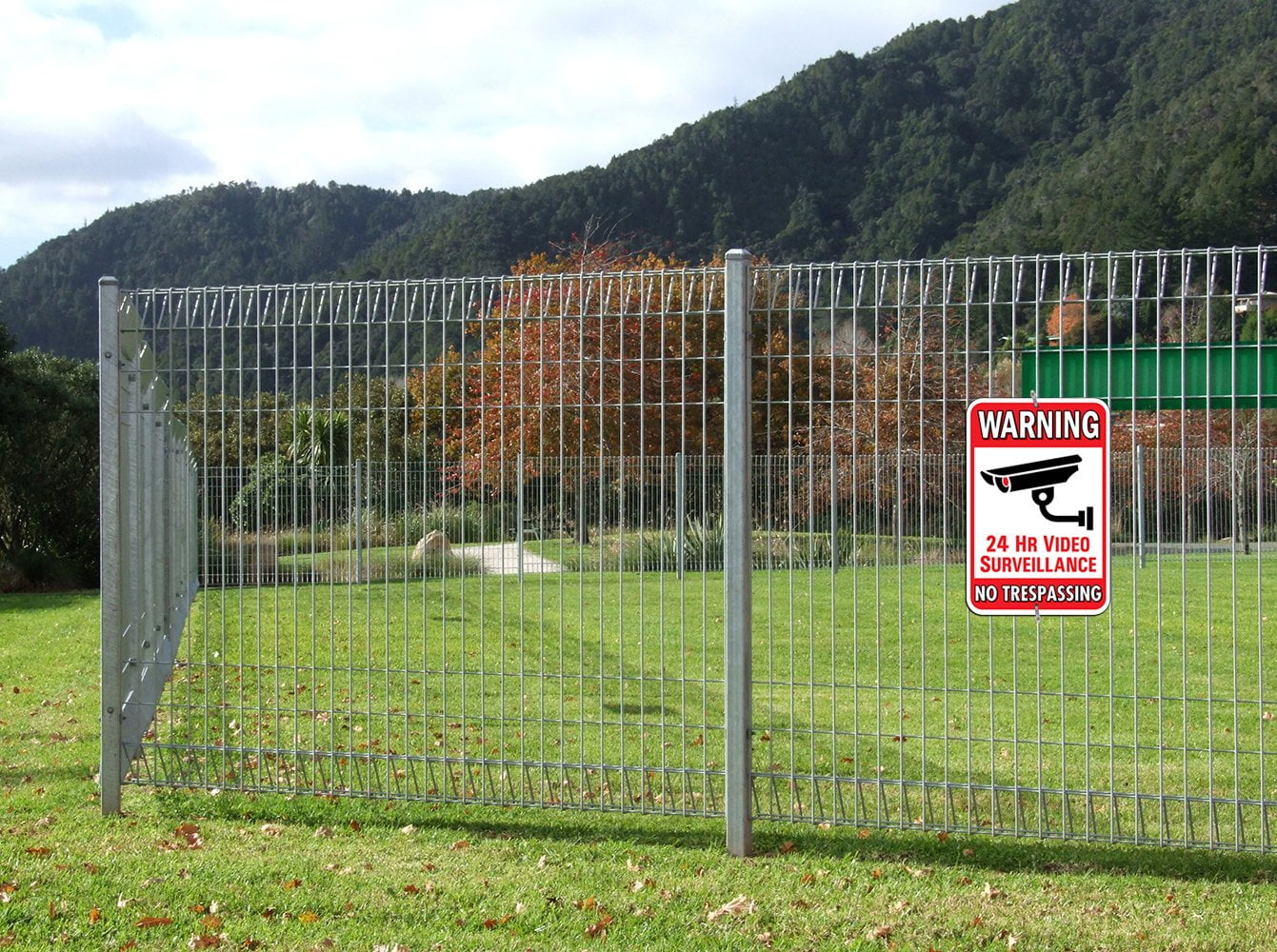 Signs Authority 24-h Video Rectangle Surveillance Warning Sign