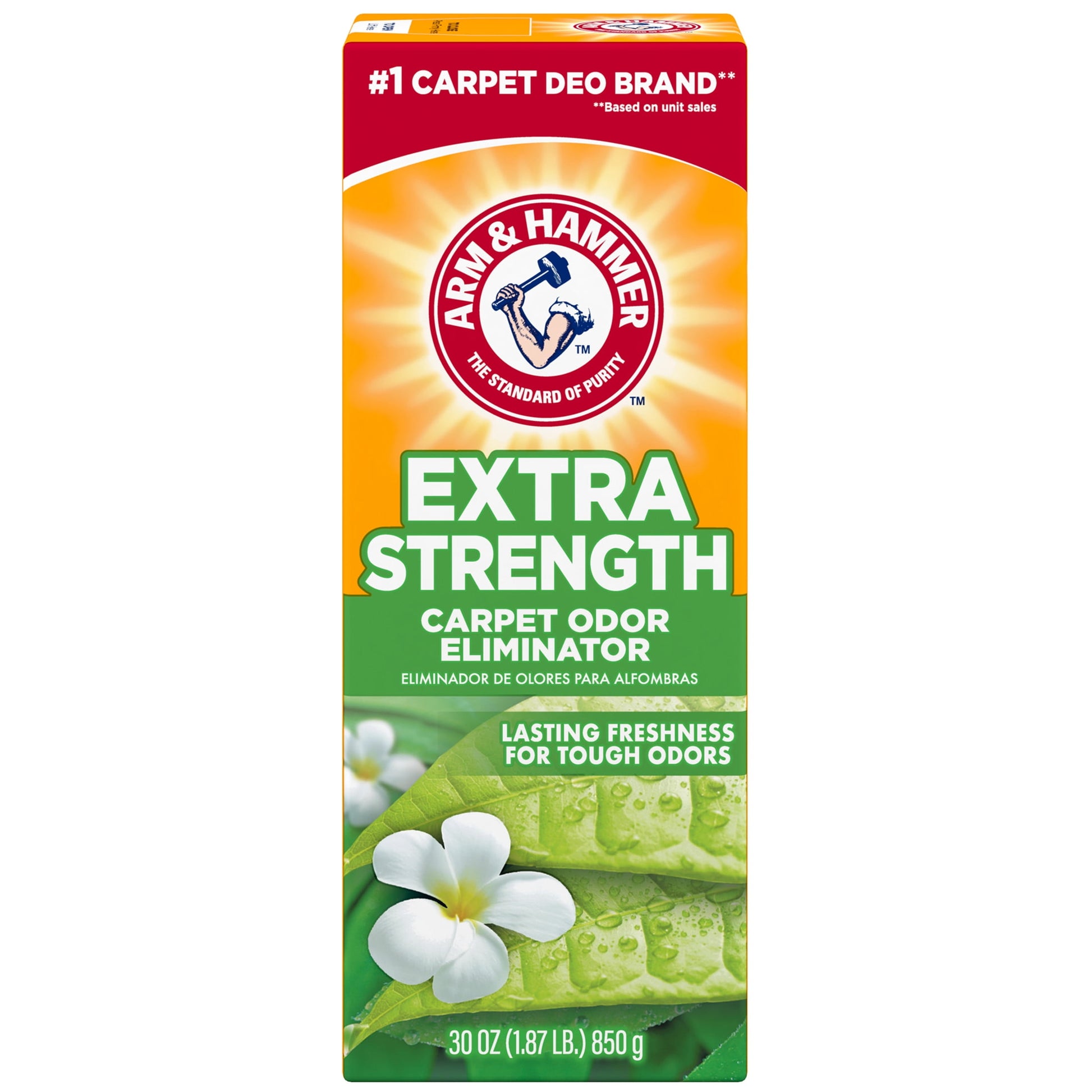 (3 pack) ARM & HAMMER Extra Strength Carpet Odor Eliminator Powder, Fresh Scent, 30 oz