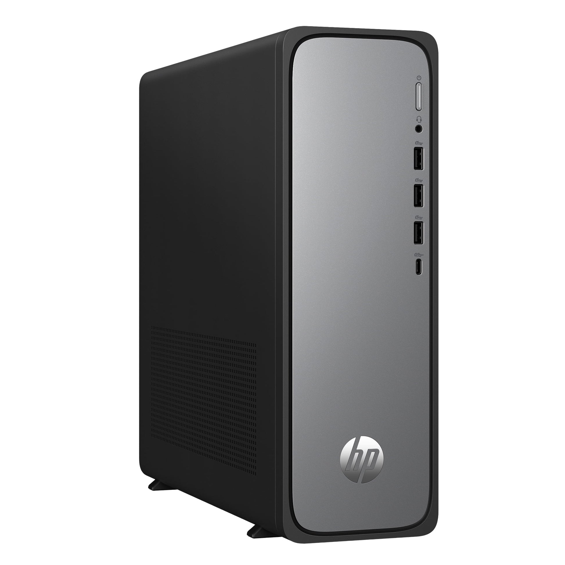 HP OmniDesk Slim Desktop PC Intel Core i3 8GB RAM 512GB SSD Windows 11 Home Meteor Silver