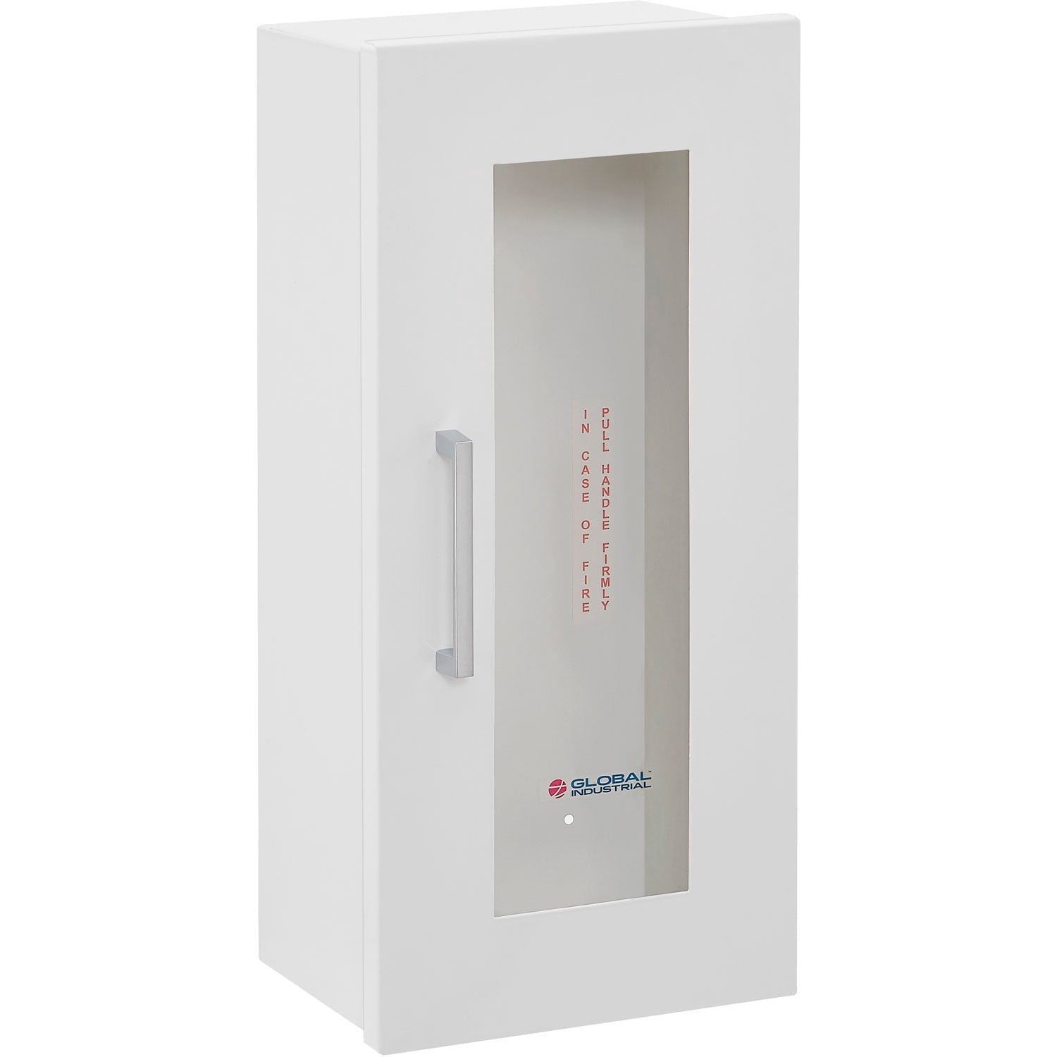 Global Industrial Fire Extinguisher Cabinet, Surface Mount, Fits 2-1/2-5 Lbs.