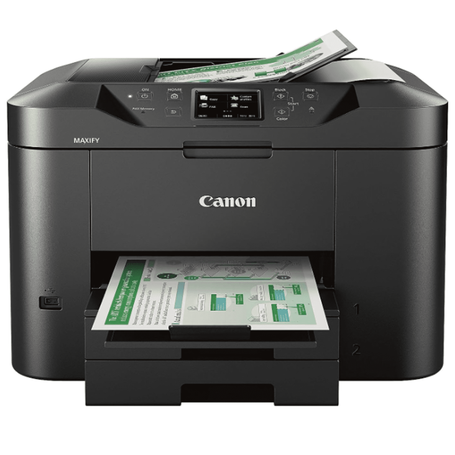 Canon MAXIFY MB2720 Wireless Color Photo Printer with Scanner, Copier and Fax