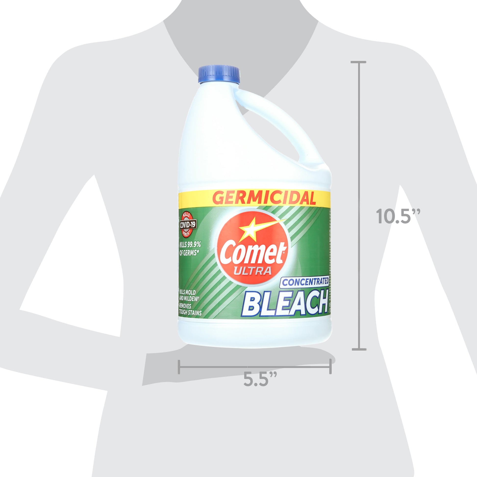 Comet Germicidal Bleach 121 oz Unscented