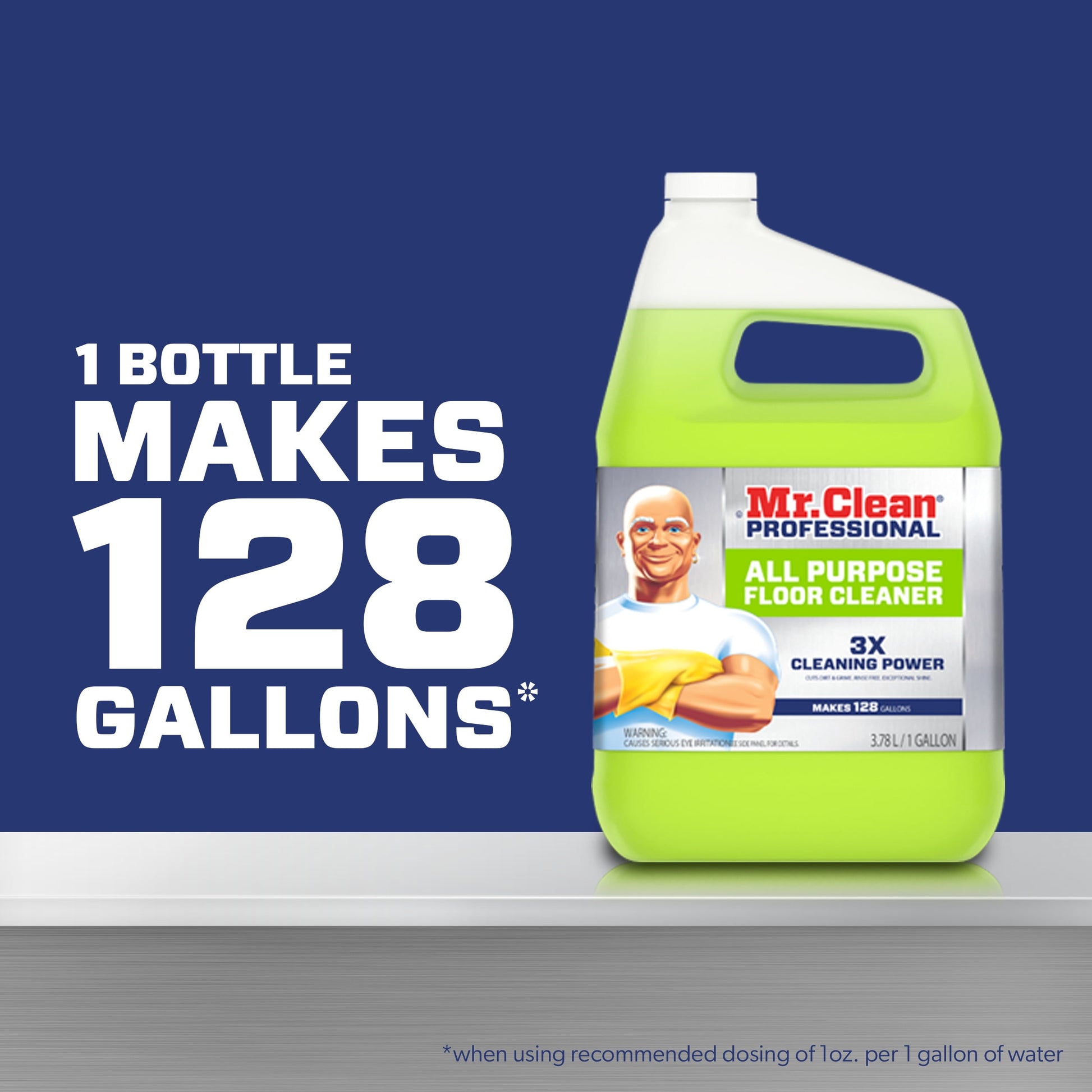 Mr. Clean Professional All Purpose Floor Cleaner, 1 Gallon