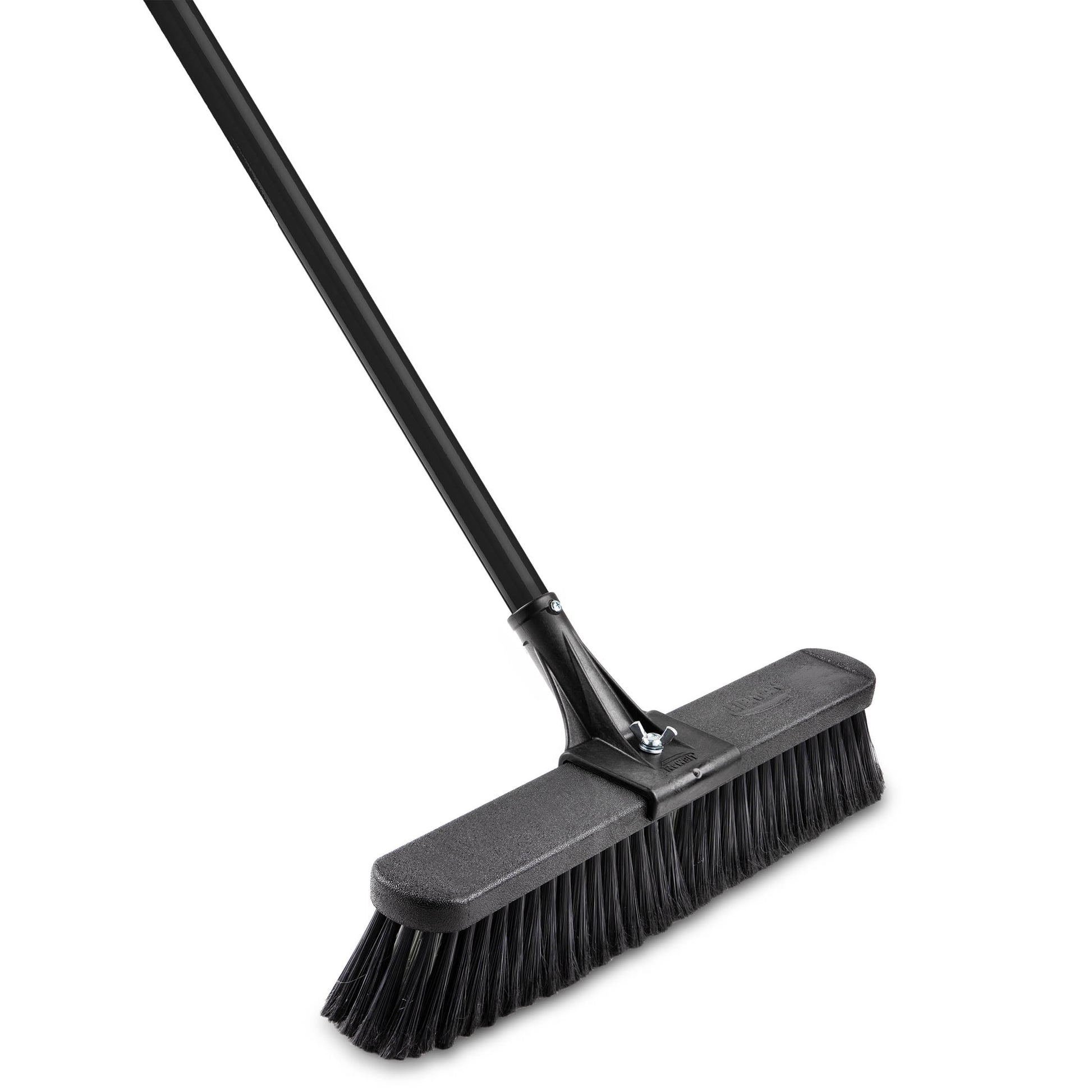 Libman 18" High Power Multi-Surface Push Broom with Steel Handle