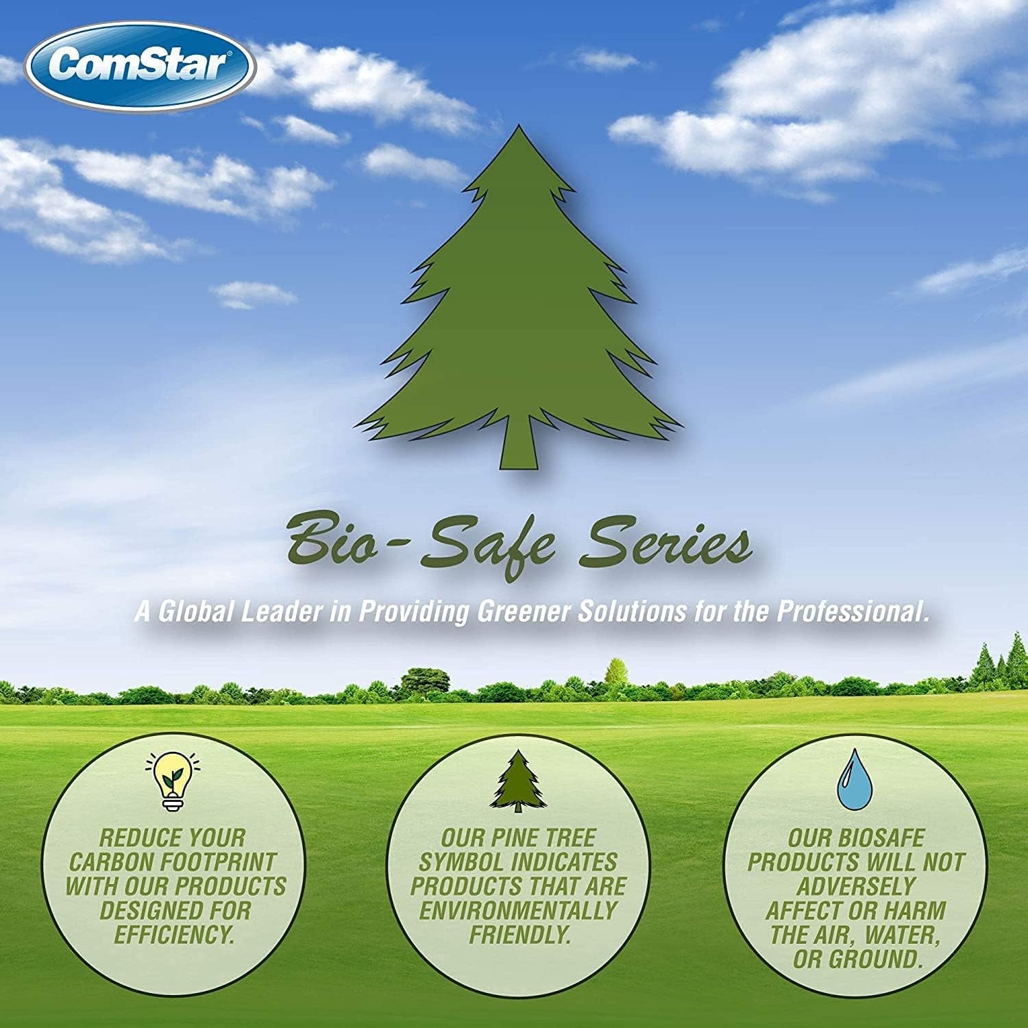 ComStar SFF-20, 55 Gallons, Heavy Duty Mechanical Parts Cleaner, Ultrasonic Cleaning Solution, Removes Grease, Rust Inhibitor, Non-Flammable, Low VOC, Safe for Metal, Plastic & More (55-302)