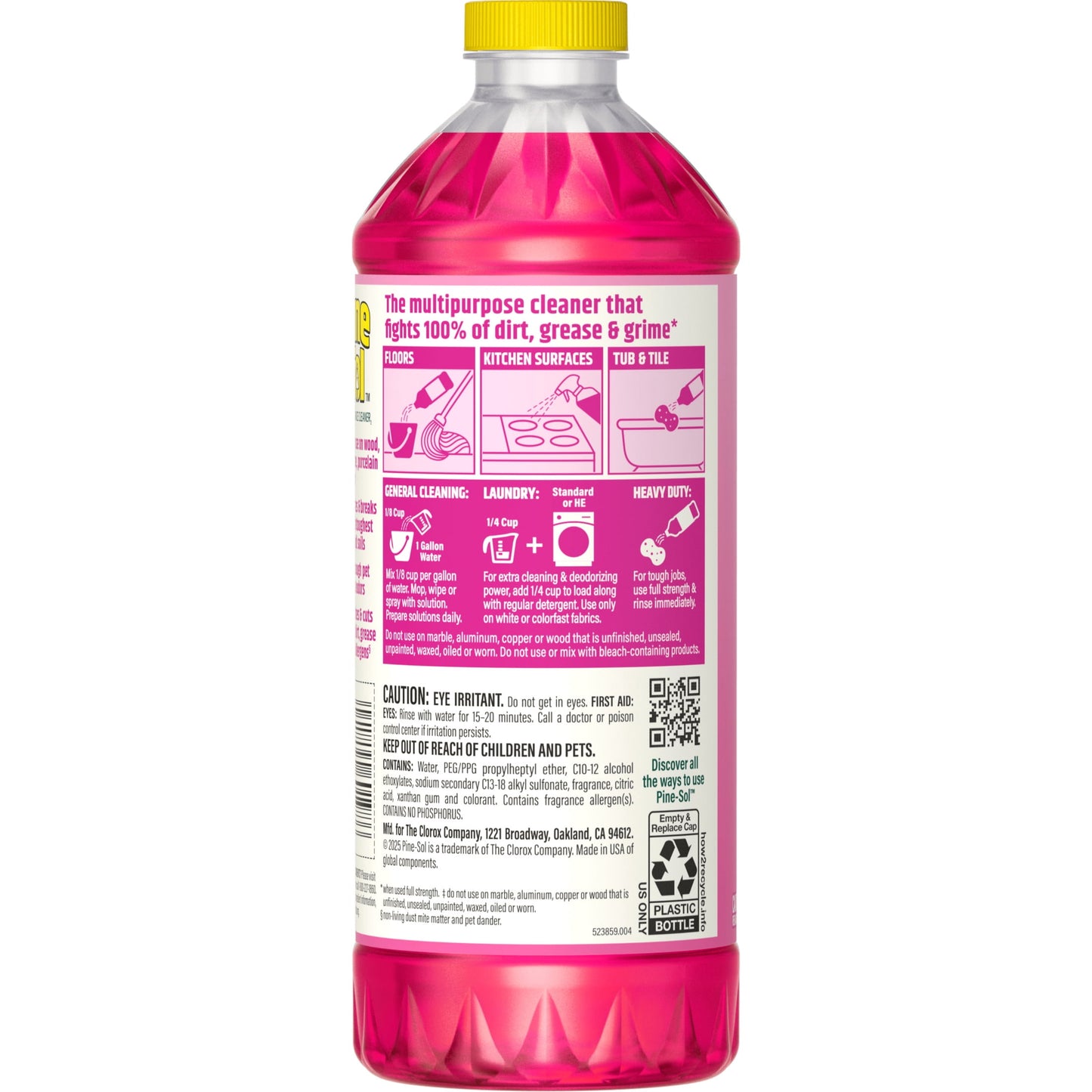 Pine-Sol Multi-Surface Cleaner, Cherry Blossom, 48 Fluid Ounces